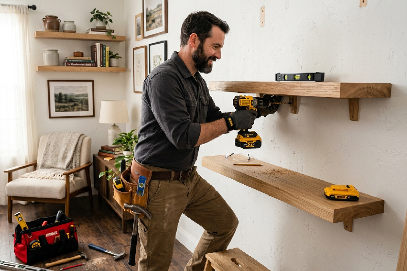 Custom Shelving & Trim Work