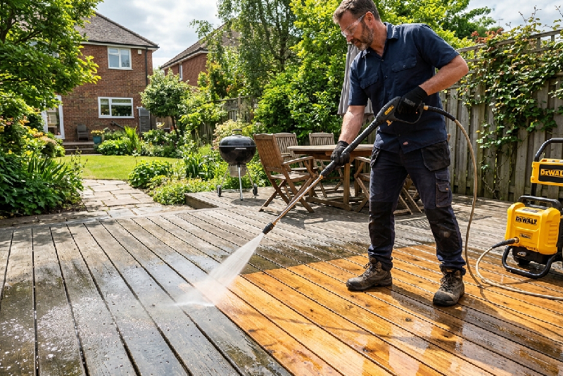 Deck Power Washing & Staining